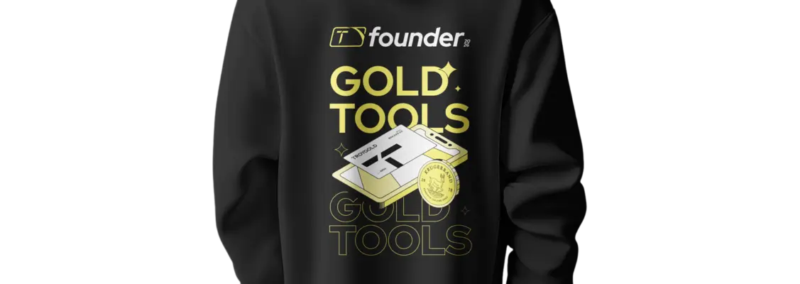Troygold Gold Tools founder hoodie